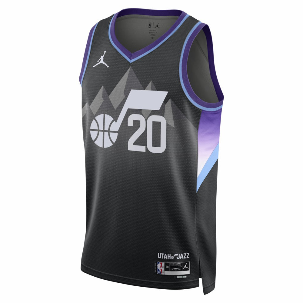 Jaren Jackson Jr. Utah Jazz Jordan Brand Unisex Swingman Jersey Statement Edition Black