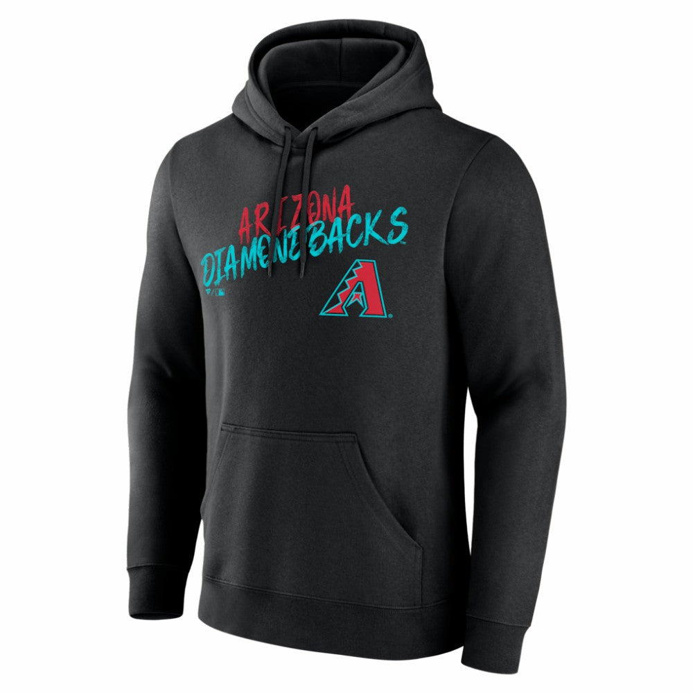 Arizona Diamondbacks  Hustle Personalized Name & Number Hoodie - Black - MLB on Sale
