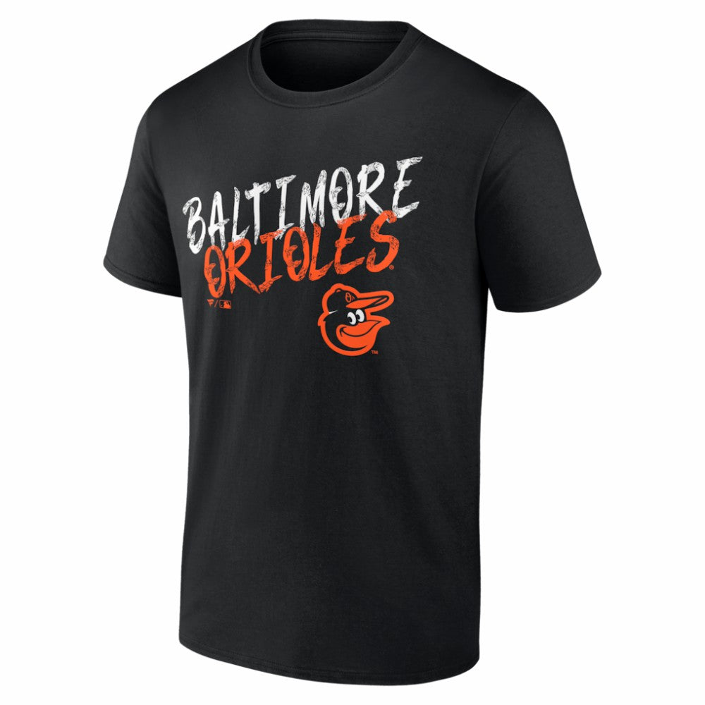 Baltimore Orioles  Hustle Personalized Name & Number T-Shirt - Black - MLB Online