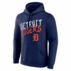 Detroit Tigers  Hustle Personalized Name & Number Hoodie - Navy - MLB Discount