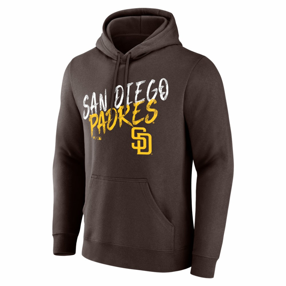 San Diego Padres  Hustle Personalized Name & Number Hoodie - Brown - MLB on Sale