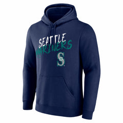 Seattle Mariners  Hustle Personalized Name & Number Hoodie - Navy - MLB Lifestyle
