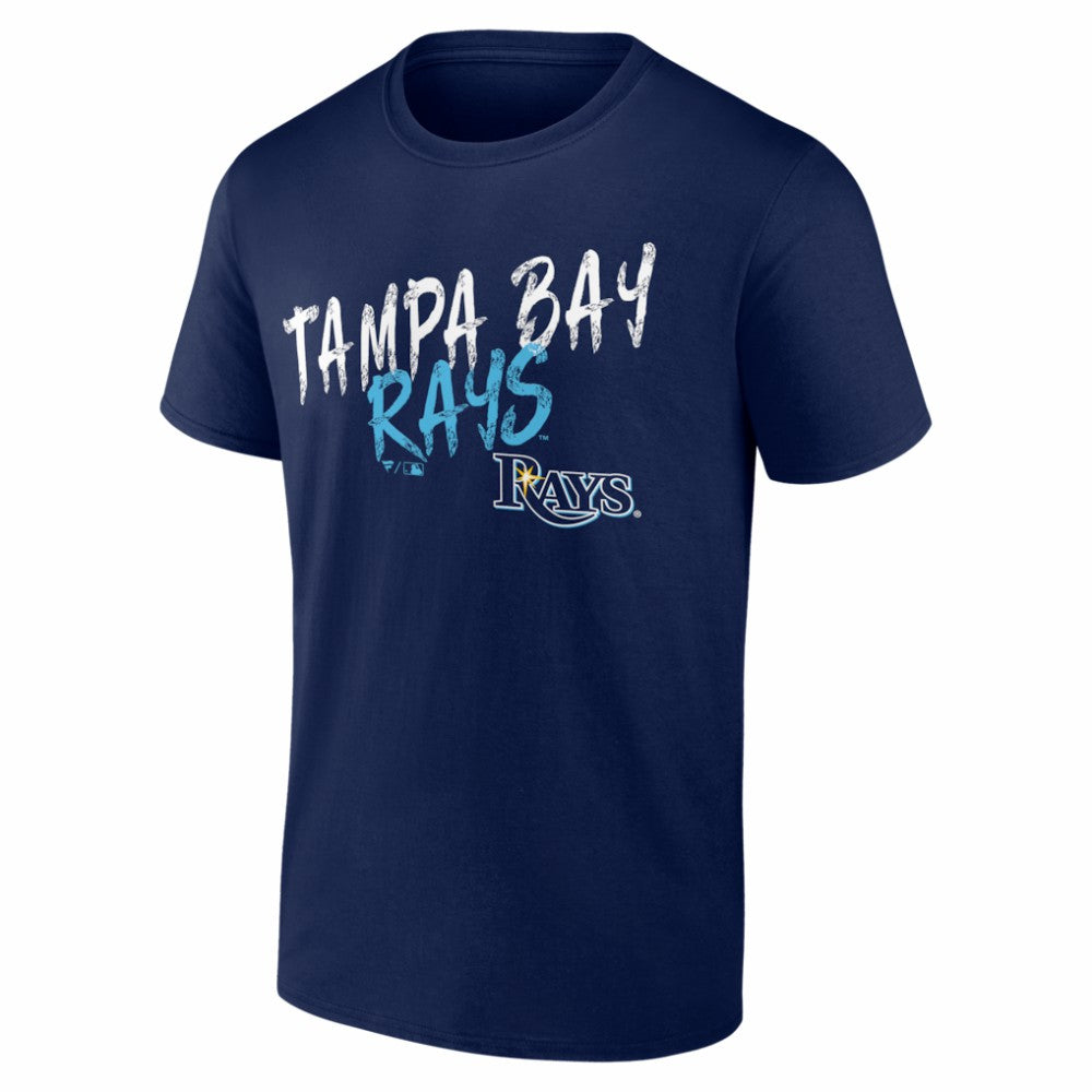 Tampa Bay Rays  Hustle Personalized Name & Number T-Shirt - Navy - MLB Lifestyle