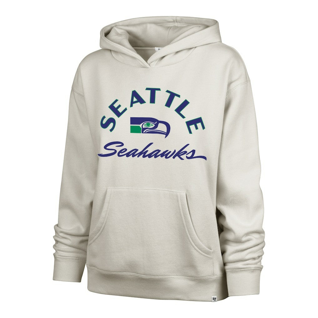 47 brand Seattle Seahawks '47 Women's Whirlwind Naomi Hoodie Stone