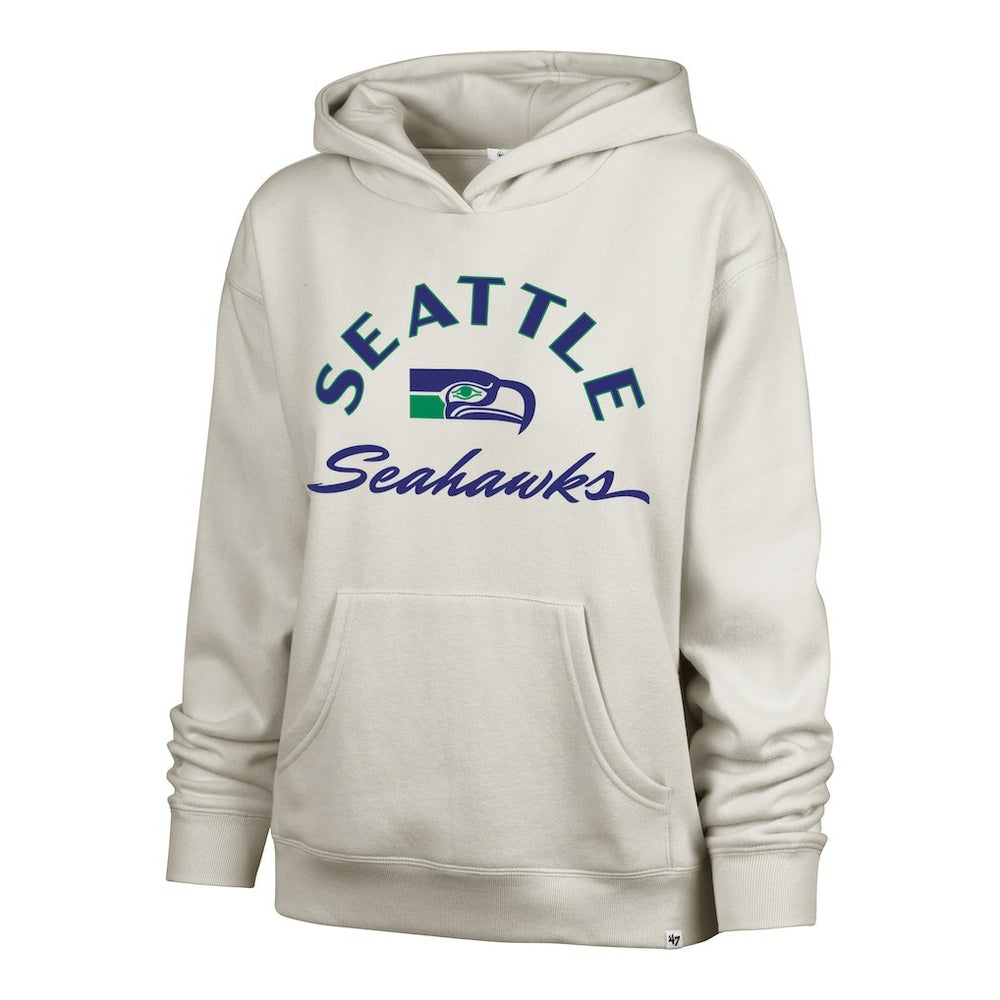 47 brand Seattle Seahawks '47 Women's Whirlwind Naomi Hoodie Stone