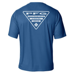 Colorado Avalanche Columbia PFG Terminal Tackle Omni-Shade T-Shirt - Blue - NHL 203863729