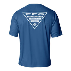 New York Rangers Columbia PFG Terminal Tackle Omni-Shade T-Shirt - Blue - NHL 203863734