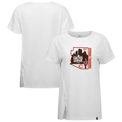 Cincinnati Reds Levelwear Women's 2026 Spring Training Influx Ball Bold T-Shirt - White - MLB Lifestyle