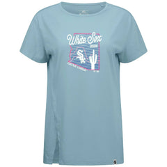 Chicago White Sox Levelwear Women's Influx Spring Training Sunrise Bold T-Shirt - Blue - MLB on Sale
