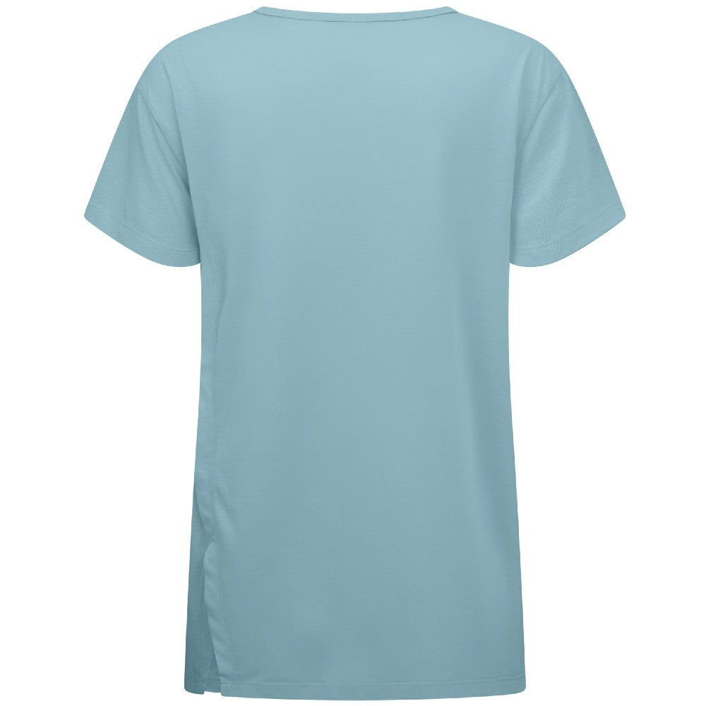 Milwaukee Brewers Levelwear Women's Influx Spring Training Sunrise Bold T-Shirt - Blue - MLB Sale