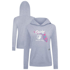 Baltimore Orioles Levelwear Women's Relay Spring Training Sunrise Bold Hoodie - Light Blue - MLB on Sale