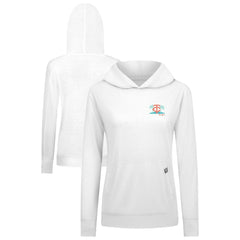 Minnesota Twins Levelwear Women's Relay Spring Break Panoramic Bold Hoodie - White - MLB Sale