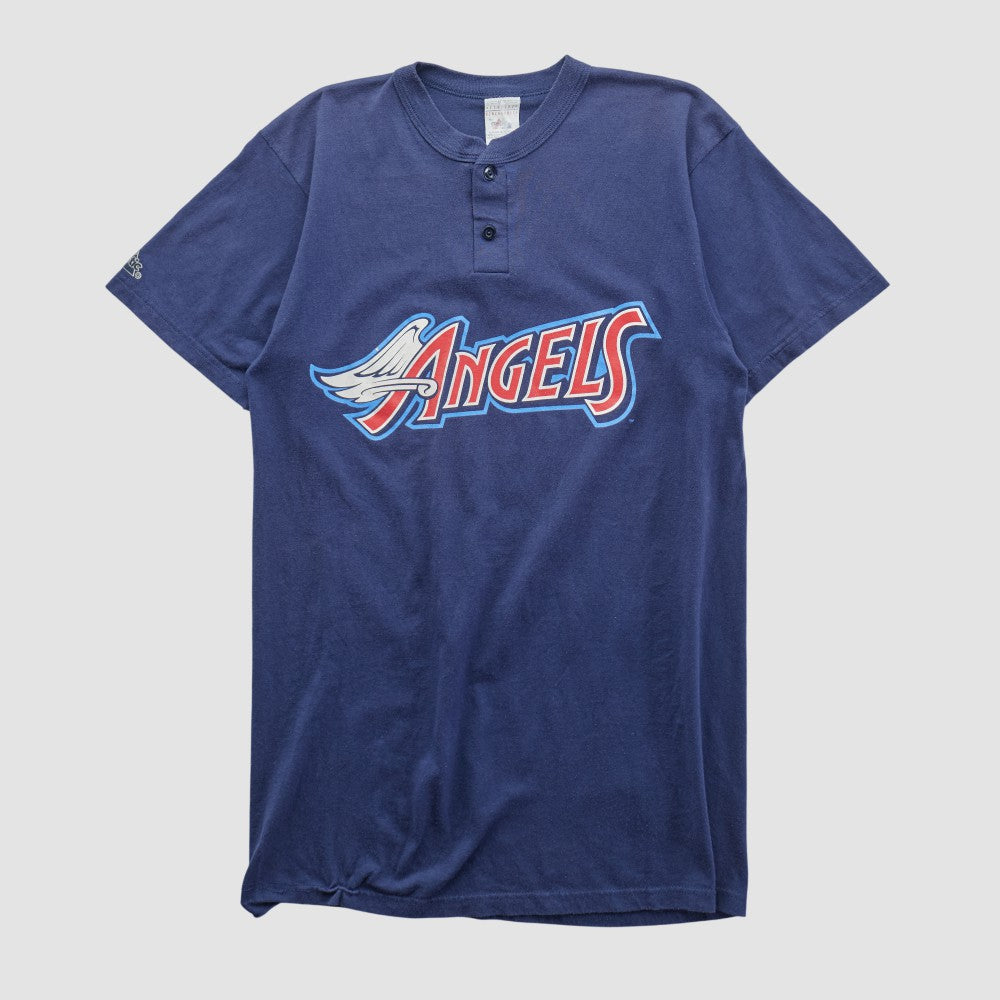 Los Angeles Angels Majestic 2000s T-shirt - Navy - Vintage - Fanatics Lifestyle