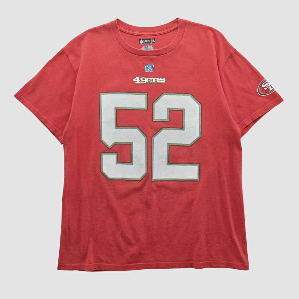Fanatics San Francisco 49ers NFL 2010s T-shirt Red Vintage