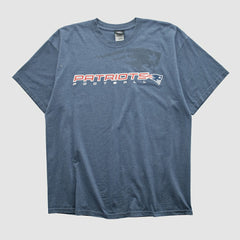 Fanatics New England Patriots NFL 2010s T-shirt Blue Vintage