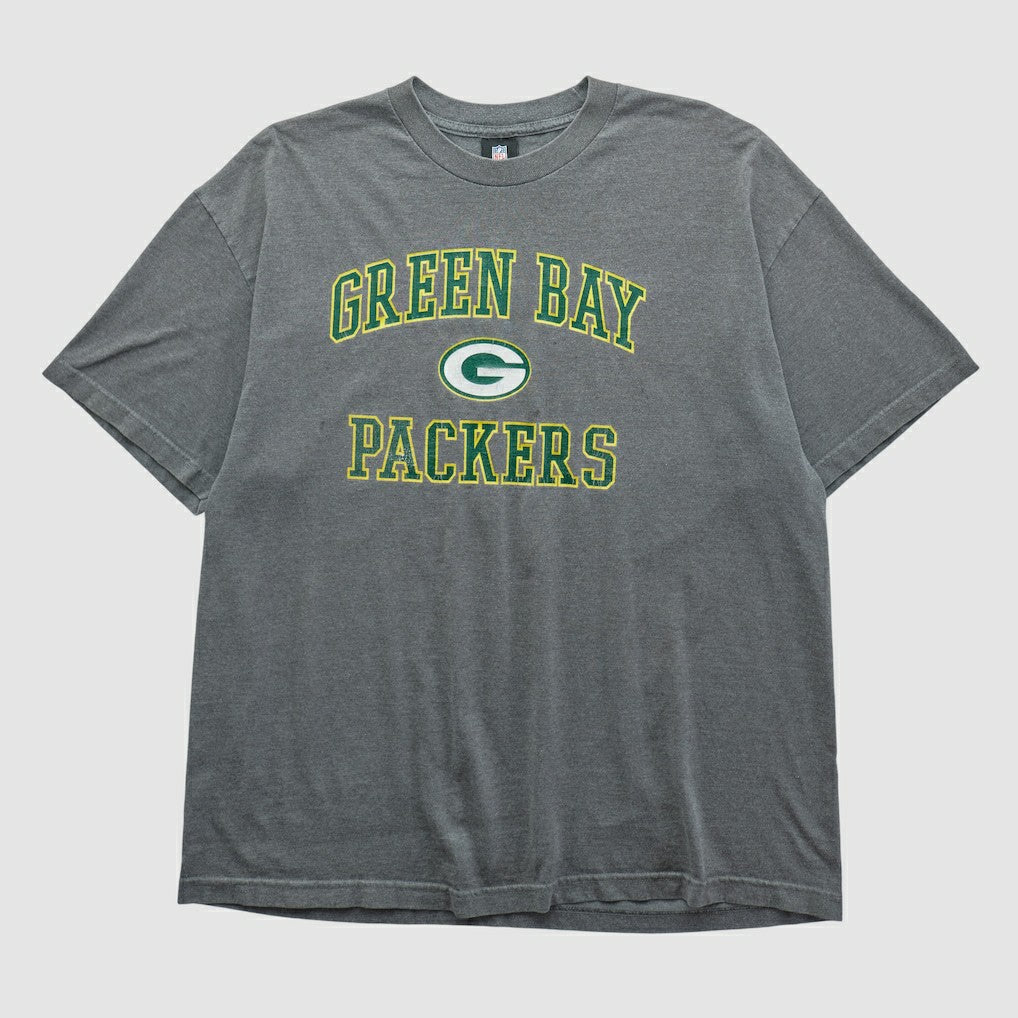 Fanatics Green Bay Packers NFL 2010s T-shirt Dark Heather Gray Vintage