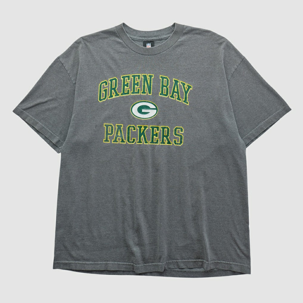 Fanatics Green Bay Packers NFL 2010s T-shirt Dark Heather Gray Vintage