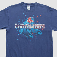 Boston Red Sox Delta 2007 Long Sleeve T-shirt - Navy - Vintage - Fanatics Online