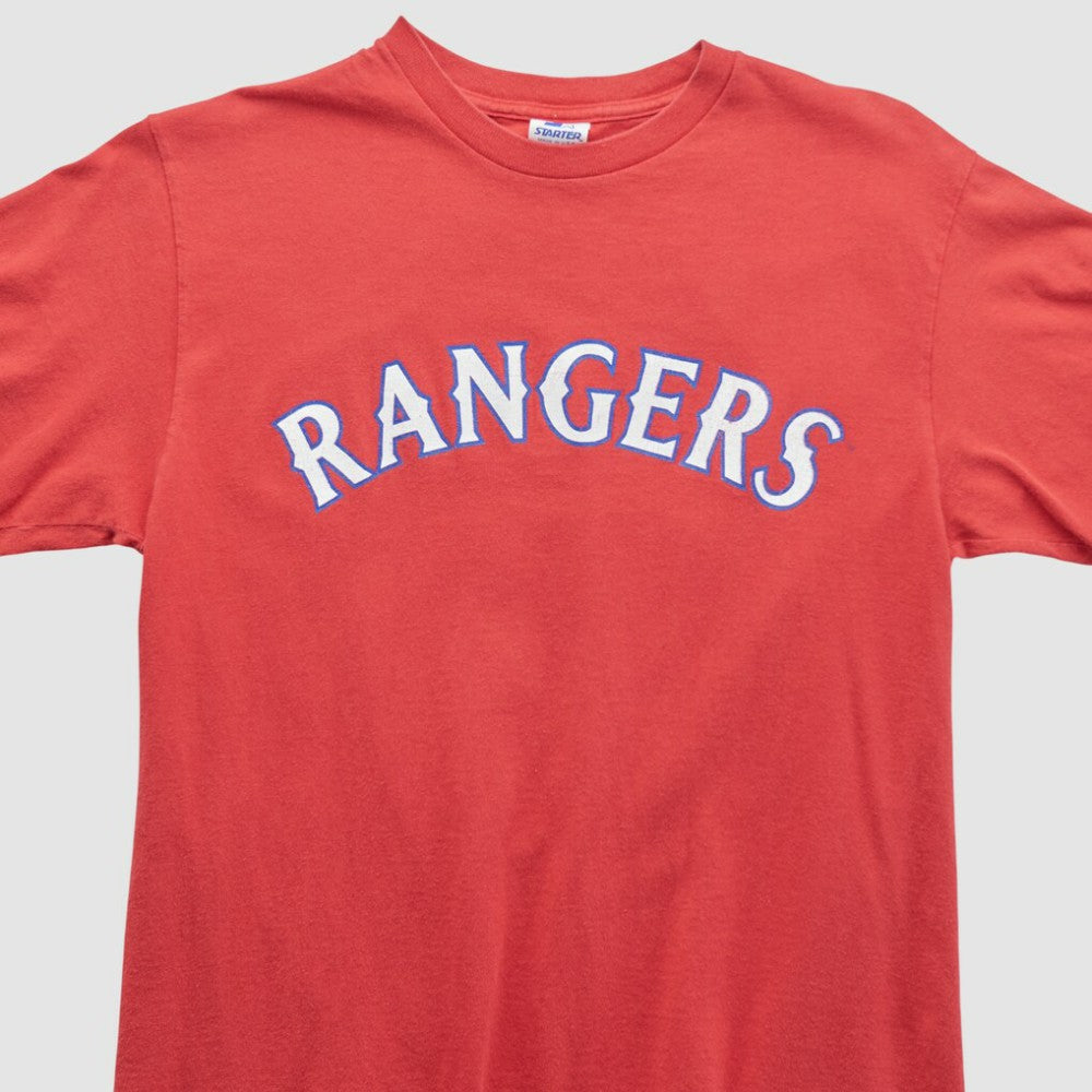 Texas Rangers Starter 1995 T-shirt - Red - Vintage - Fanatics Discount