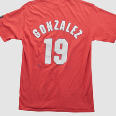 Texas Rangers Starter 1995 T-shirt - Red - Vintage - Fanatics Discount