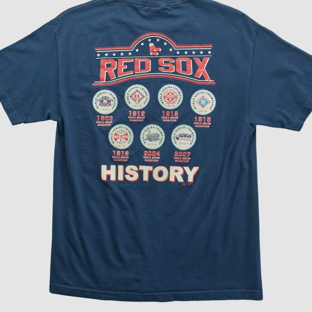 Boston Red Sox Majestic 2007 T-shirt - Navy - Vintage - Fanatics Lifestyle