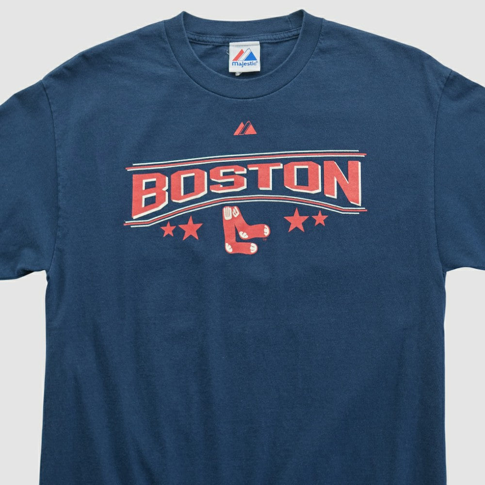 Boston Red Sox Majestic 2007 T-shirt - Navy - Vintage - Fanatics Lifestyle