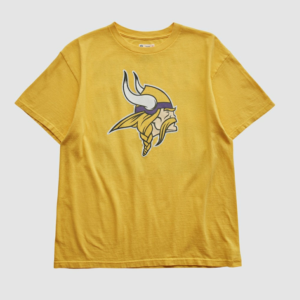 Fanatics Minnesota Vikings NFL 2000s T-shirt Yellow Vintage