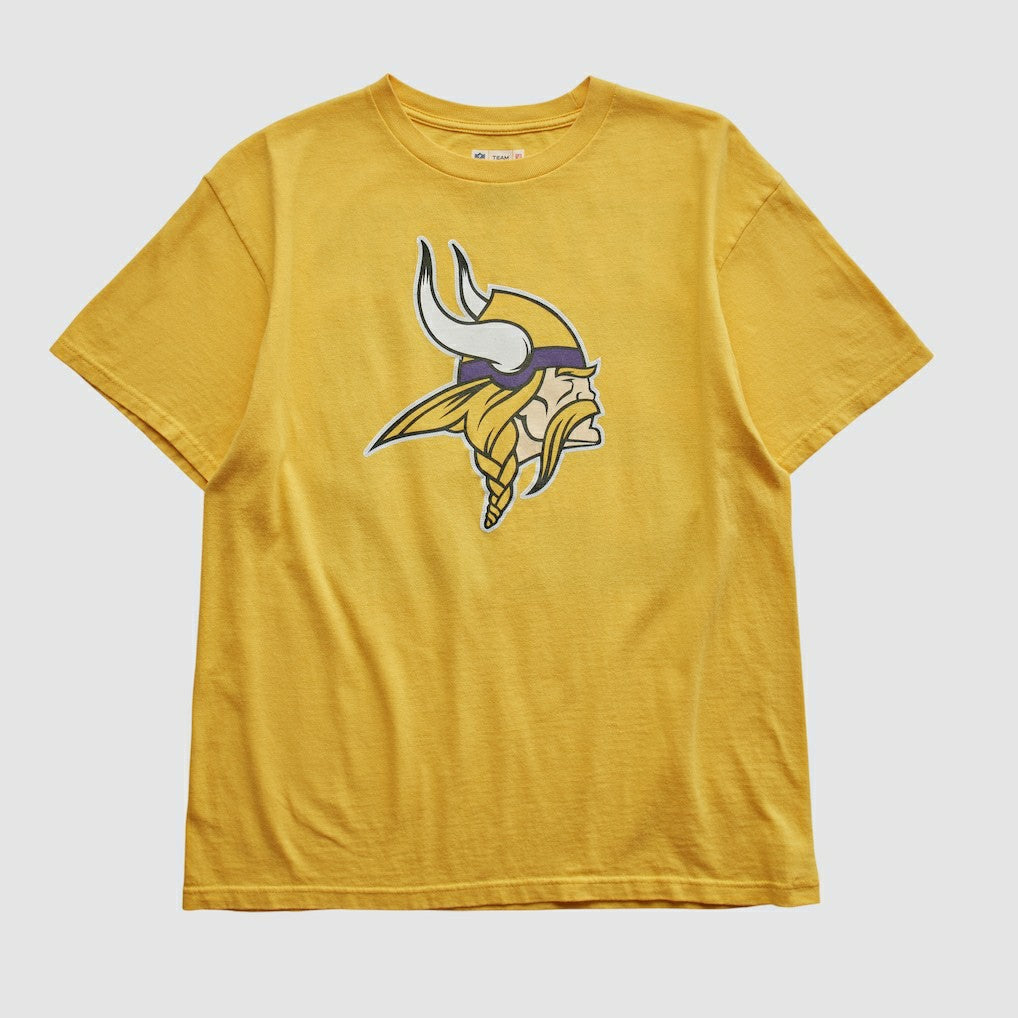 Fanatics Minnesota Vikings NFL 2000s T-shirt Yellow Vintage