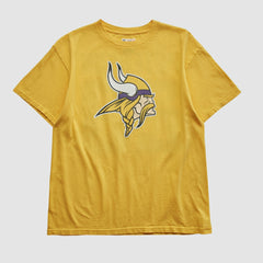 Fanatics Minnesota Vikings NFL 2000s T-shirt Yellow Vintage