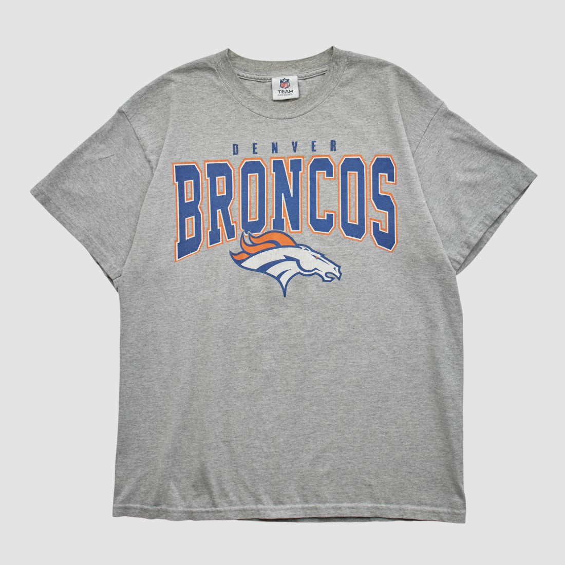 Fanatics Denver Broncos NFL 2010s T-shirt Heather Gray Vintage
