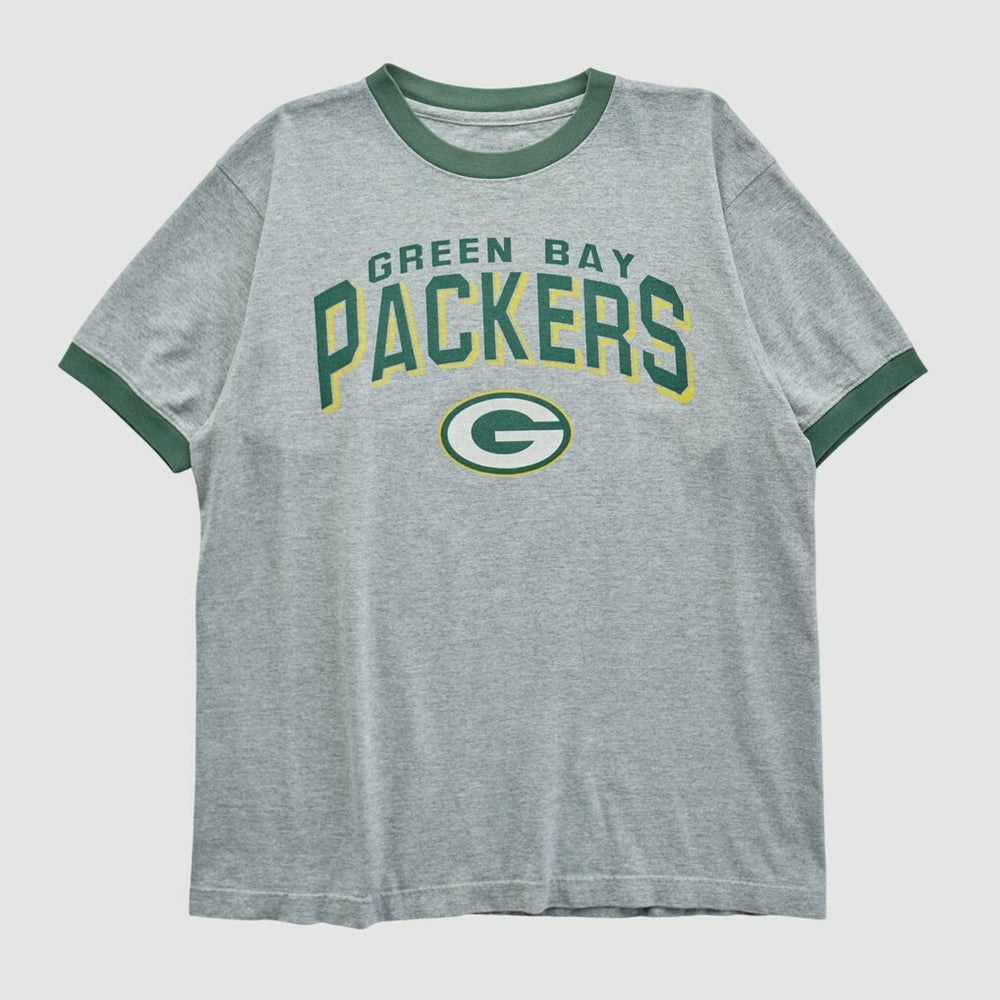 Fanatics Green Bay Packers Reebok 2000s T-shirt Heather Gray Vintage