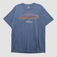 Fanatics Denver Broncos NFL 2010s T-shirt Blue Vintage