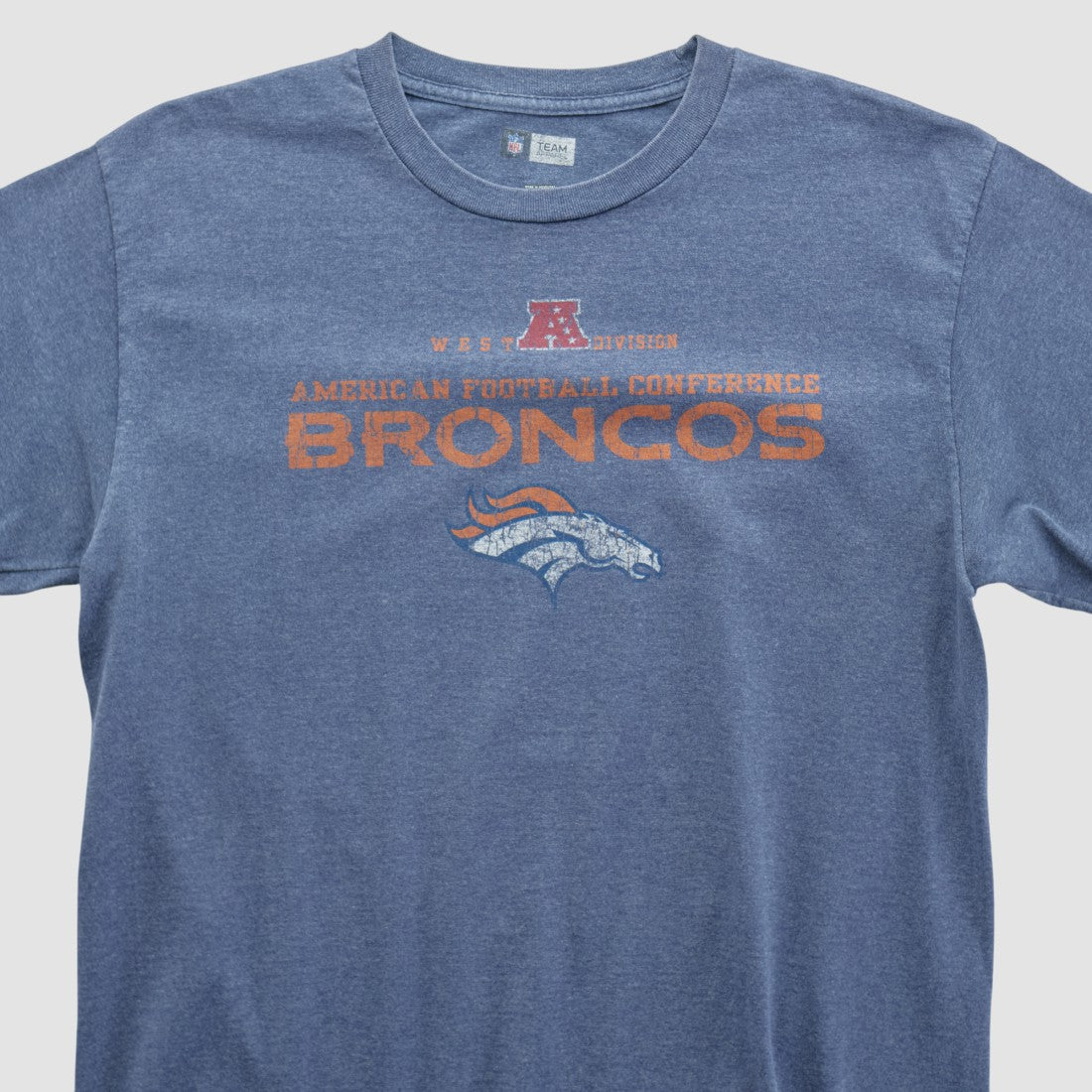 Fanatics Denver Broncos NFL 2010s T-shirt Blue Vintage