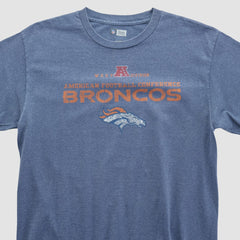 Fanatics Denver Broncos NFL 2010s T-shirt Blue Vintage