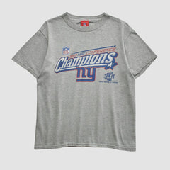 Fanatics New York Giants NFL 2007 T-shirt Heather Gray Vintage