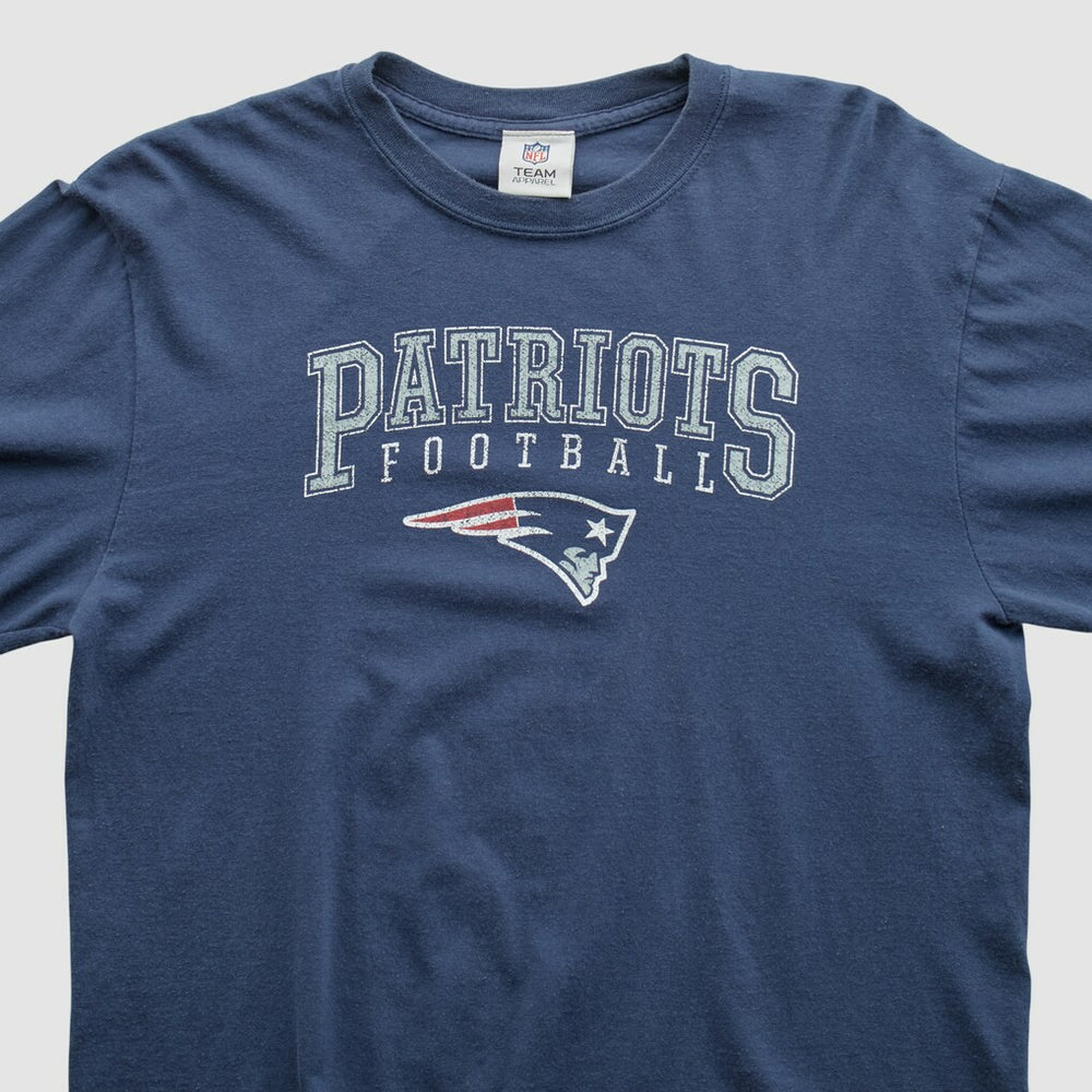 Fanatics New England Patriots NFL 2010s Long Sleeve T-shirt Navy Vintage