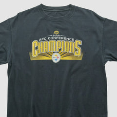 Fanatics Pittsburgh Steelers 2008 T-shirt Black Vintage