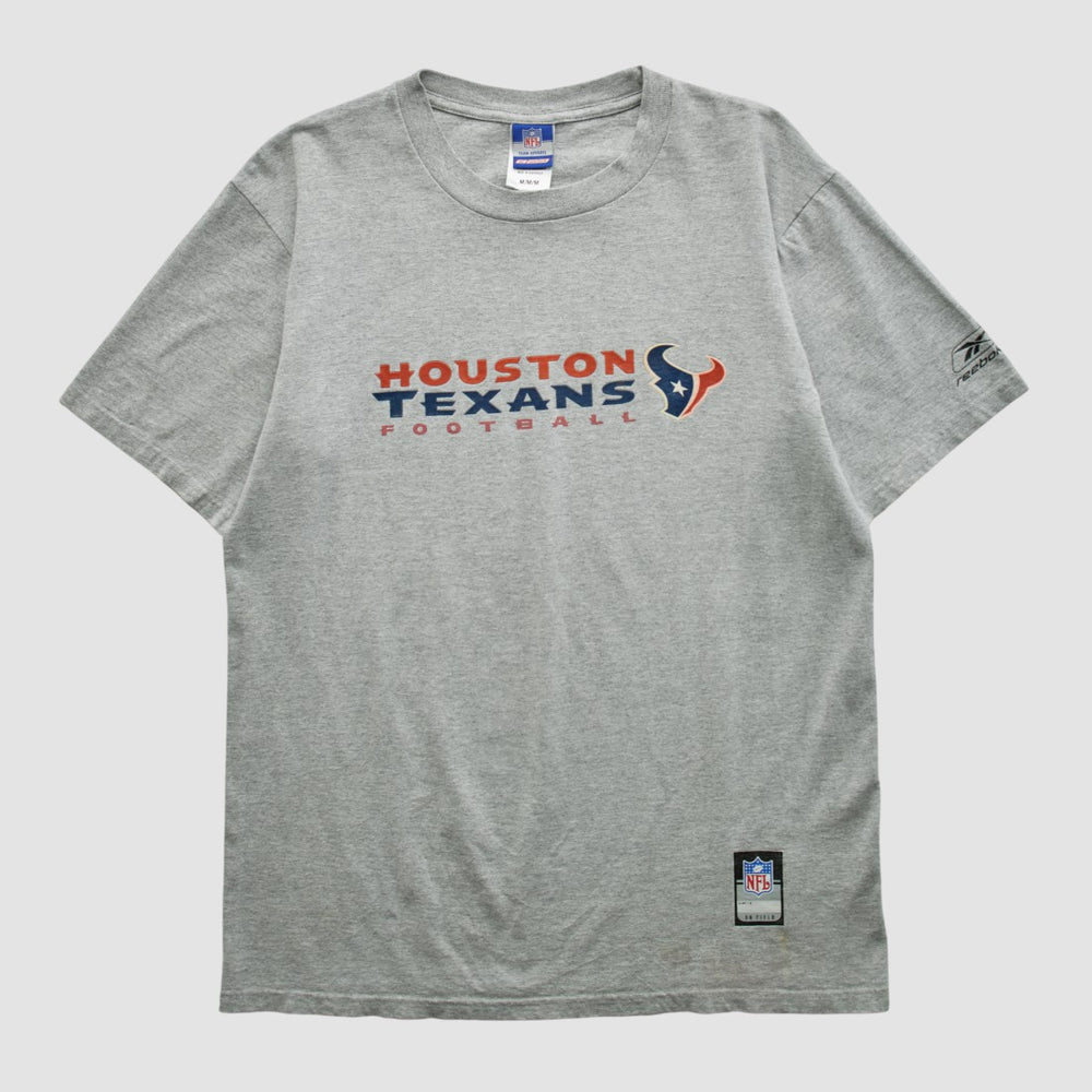Fanatics Houston Texans Reebok 2000s T-shirt Heather Gray Vintage