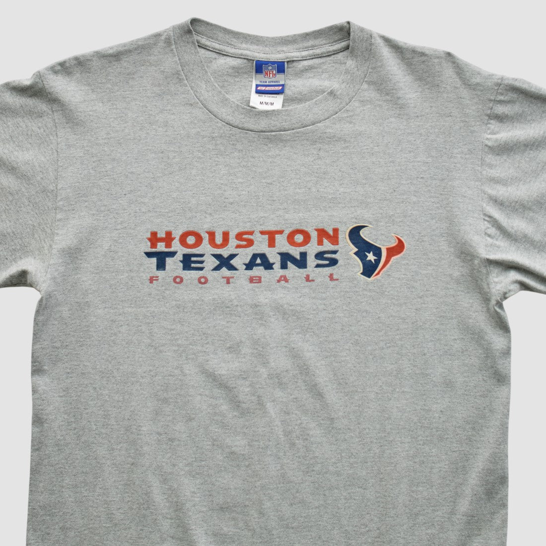 Fanatics Houston Texans Reebok 2000s T-shirt Heather Gray Vintage