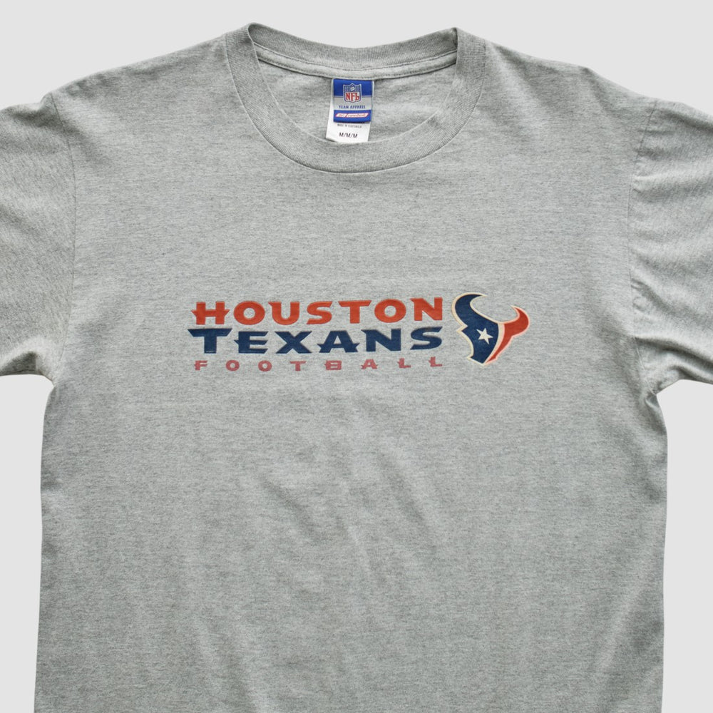 Fanatics Houston Texans Reebok 2000s T-shirt Heather Gray Vintage
