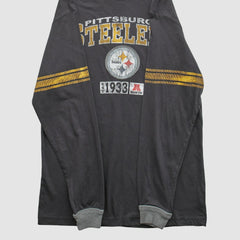 Fanatics Pittsburgh Steelers NFL 2010s Long Sleeve T-shirt Black Vintage