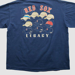 Boston Red Sox Majestic 2000s T-shirt - Navy - 2XVintage - Fanatics Online