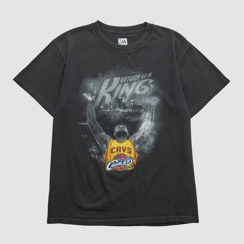 Cleveland Cavaliers Majestic 2010s T-shirt for sale Black Vintage | Vintage for sale
