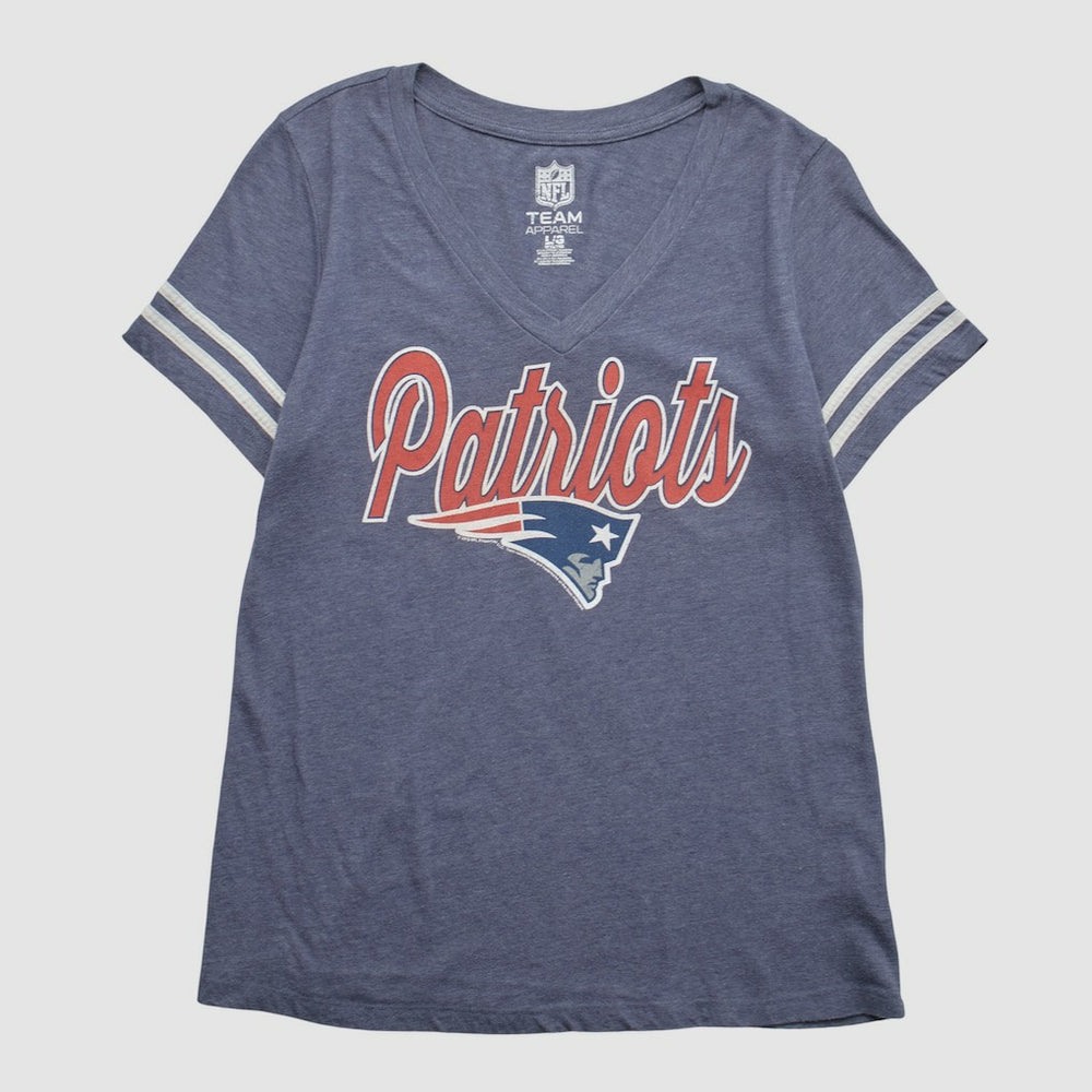 Fanatics New England Patriots Team Edition Apparel 2010s T-shirt Blue Vintage