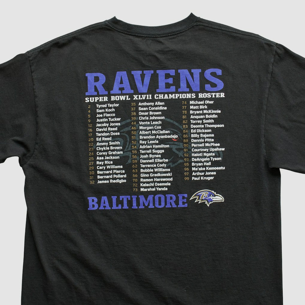 Fanatics Baltimore Ravens NFL 2013 T-shirt Black Vintage