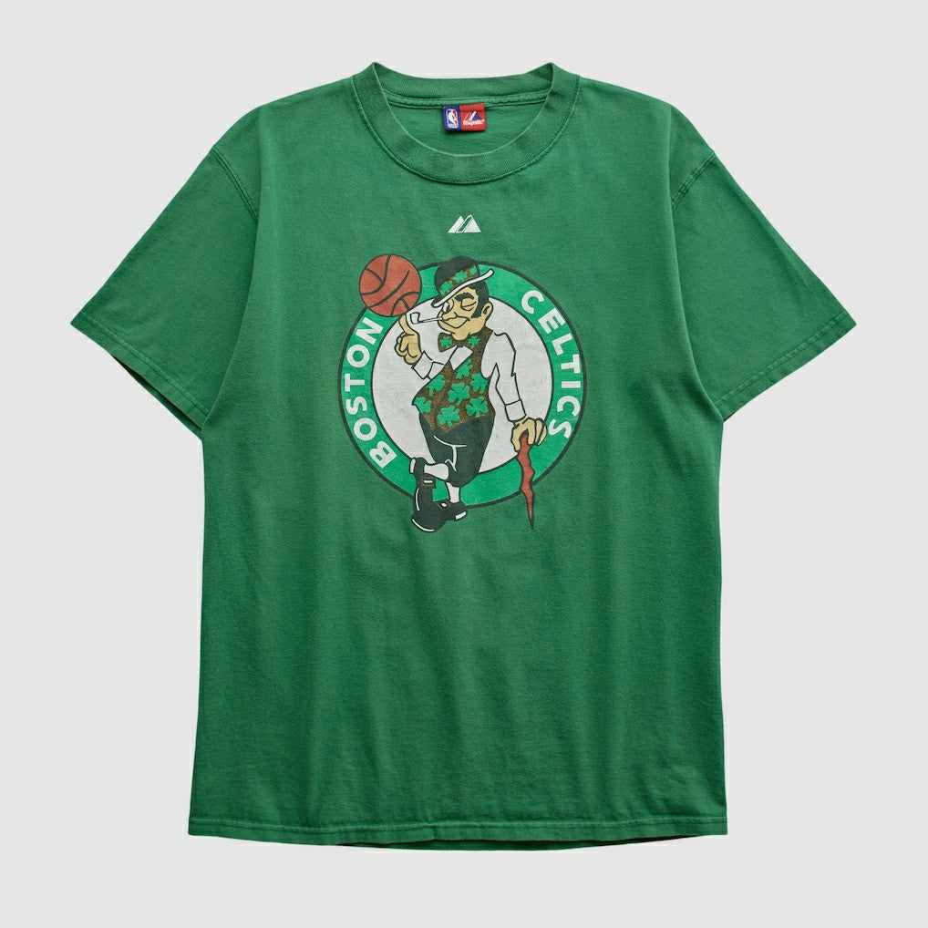 Boston Celtics Majestic 2000s T-shirt Green Vintage | Vintage