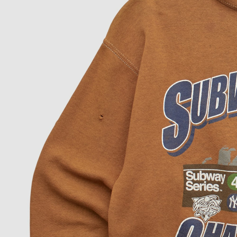 New York Yankees Puma 2000 Pullover Sweatshirt - Clay - Vintage - Fanatics Lifestyle
