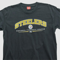 Fanatics Pittsburgh Steelers NFL 2000s Long Sleeve T-shirt Black Vintage