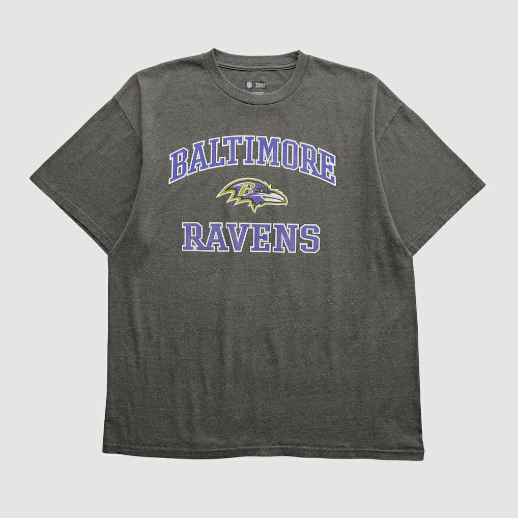 Fanatics Baltimore Ravens NFL 2010s T-shirt Dark Heather Gray Vintage
