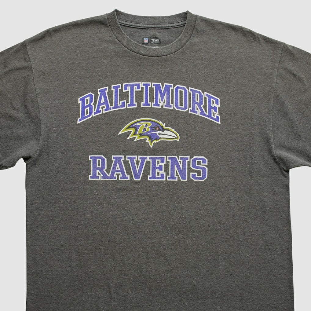Fanatics Baltimore Ravens NFL 2010s T-shirt Dark Heather Gray Vintage